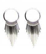 Silver Tassle Dangle