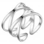 Silverplated 2X ring