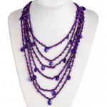 Purple Pearl Necklace